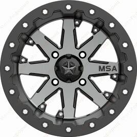 M21-04737 MSA M21 LOK Charcoal Tint  R14x7  4x137  Диск колесный с бедлоком для квадроциклов BRP Can-Am