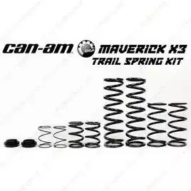 Комплект улучшенных пружин стоек подвески ZBROZ Racing Stage 3 для Can-Am Maverick X3 72  RC RS