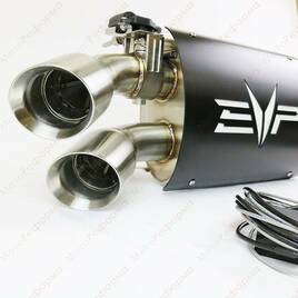 Выхлопная система глушитель Evolution Powersports Can-Am Maverick X3 Captain's Choice Electric Cut Out Exhaust (black)