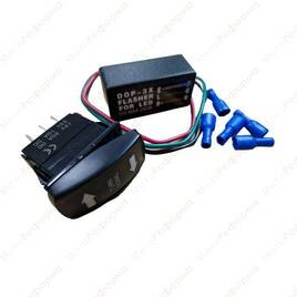 Универсальный набор для установки сигналов поворота PRO UTV (Клавиша+реле)