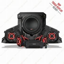 Аудио система SSV Works для Can-Am Maverick R 2024+ 5 speaker Plug and play Kicker