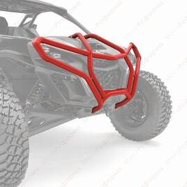 Бампер передний Can Am Maverick R Trail (большой) Красный