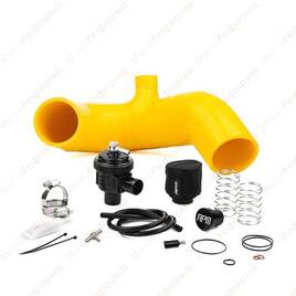 Патрубок силиконовый + Blow Off  RPM Can-Am Maverick R  (желтый)