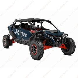 Чехол для UTV BRP Maverick R MAX транспортировочный (простая крыша, кофр и площадка с запасным колесом)