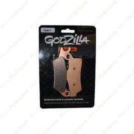 Колодки тормозные Godzilla  FA617 (усиленные) правые+задние G2  705601014 NEW Formula
