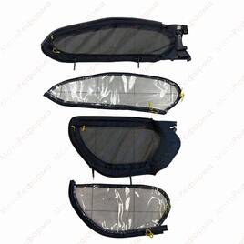 Верхние (+ сетки, версия комбо) виниловые окна дверей Can-Am Maverick R MAX (Копия оригинал) 715007962