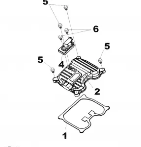 01- Клапанная крышка