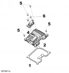 01- Клапанная крышка