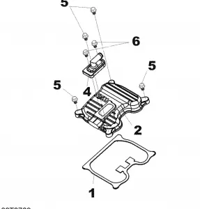 01- Клапанная крышка