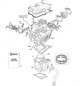 01- Cylinder, Головка блока цилиндров