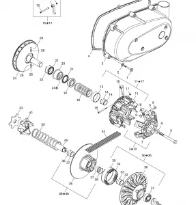 05- Belt And Двигатель Pulley