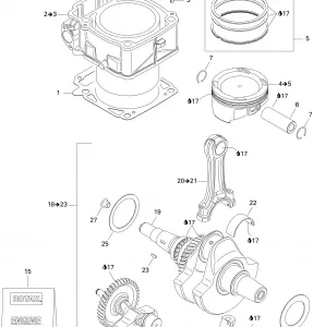 01- Crankshaft And Cylinder