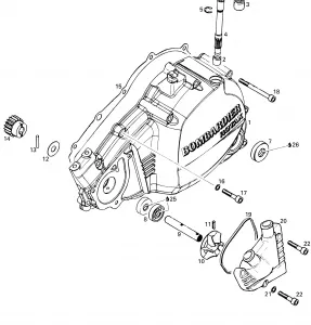 05- Clutch Housing And Water Pump