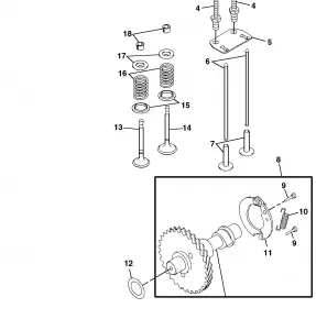 01- Camshaft, Valve