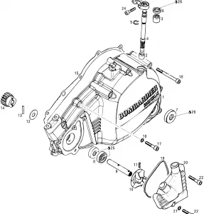 05- Clutch Housing And Water Pump