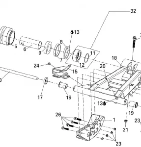 08- Rear Swing Arm