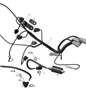 10- Двигатель Harness