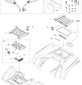 09- Front and Rear Trays STD