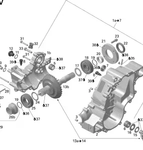 01- Коробка передач Output Shaft