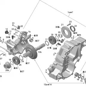 01- Коробка передач Output Shaft