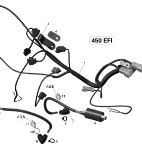 10- Двигатель Harness