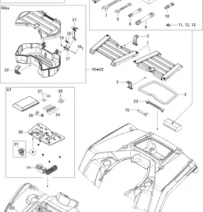 09- Front and Rear Trays STD