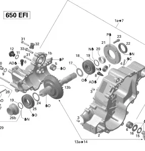 01- Коробка передач Output Shaft