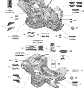 09- Наклейки 500 EFI