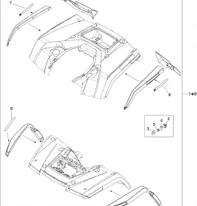 09- Body и аксессуары 5, Mudguard