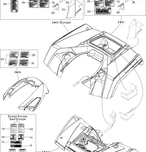 09- Fender And Central Panel Kit