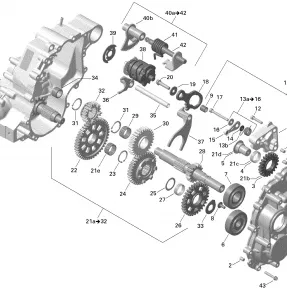 01- Коробка передач и компоненты _2VCA Model