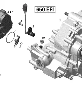 01- Коробка передач в сборе And 4X4 Actuator _2VCA Model