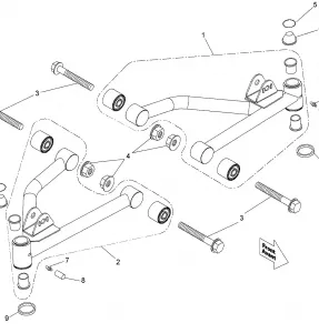 07- Передняя подвеска Arm