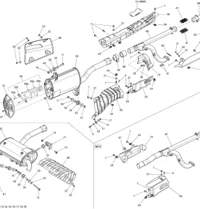 01- Выхлопная система System _21T1509