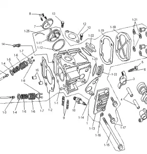 01- Головка блока цилиндров And Intake Manifold