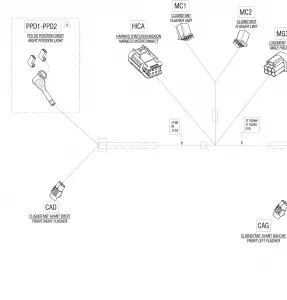 10- Electrical Harness - Option 710004842 Europe