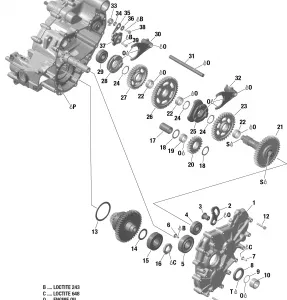 01- Коробка передач и компоненты - GBPS - 6x6