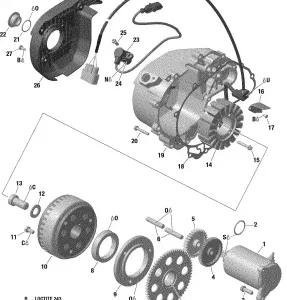 03- Генератор и стартер - 570 EFI (With DPS)