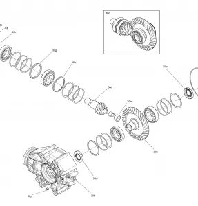 08- Drive - Rear Section - Final Drive Unit