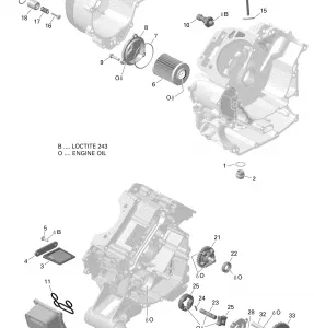 01- Система смазки двигателя Version 2 PRO