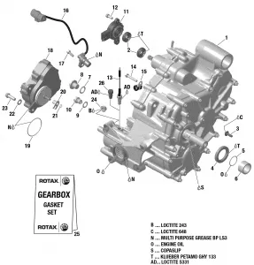 01- Коробка передач и компоненты - 420686214 - North Edition