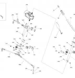 07- Рулевое управление 6X6 - 1000 EFI