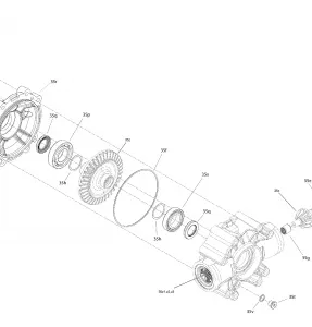 08- Rear Drive 6X6 - Middle Differential