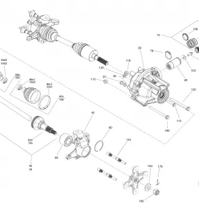 07- Front Drive - 6X6 - Common Parts