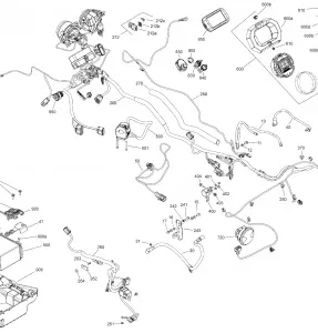 10- Electrical - 850 EFI - Packages XT & XTP