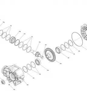 08- Rear Drive - Differential Parts