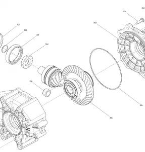 08- Rear Drive - Differential Parts