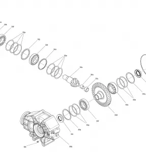 08- Rear Drive - Differential Parts