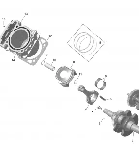 01- Двигатель - Cylinder - 450