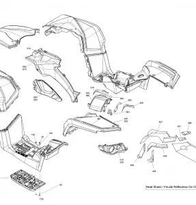 09- Кузовные детали - Fenders And Lateral Panels